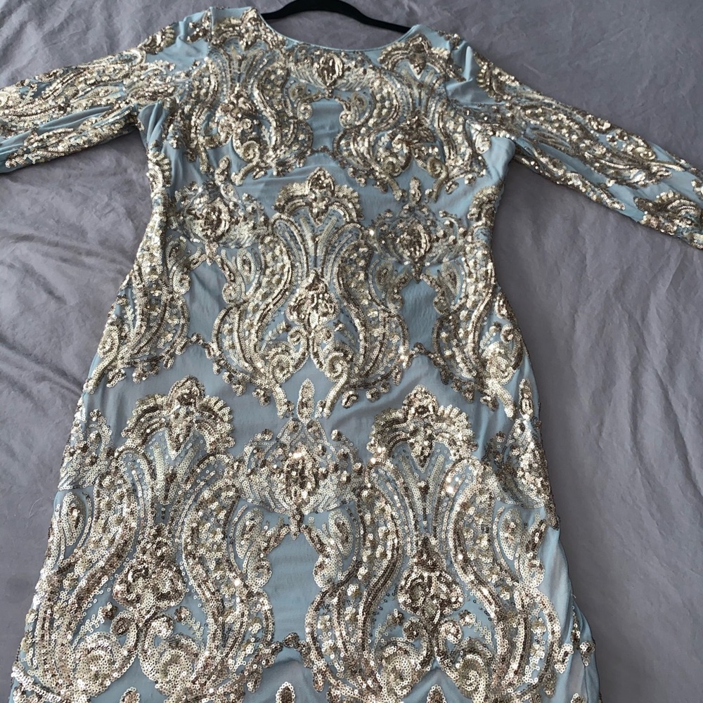 Beaded cocktail dress 👗